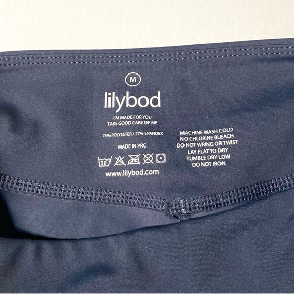 Lilybod Navy Leggings Size Medium - Picture 5 of 5